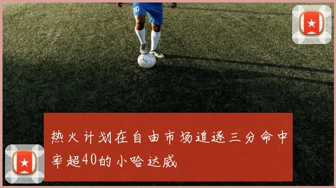 热火计划在自由市场追逐三分命中率超40的小哈达威